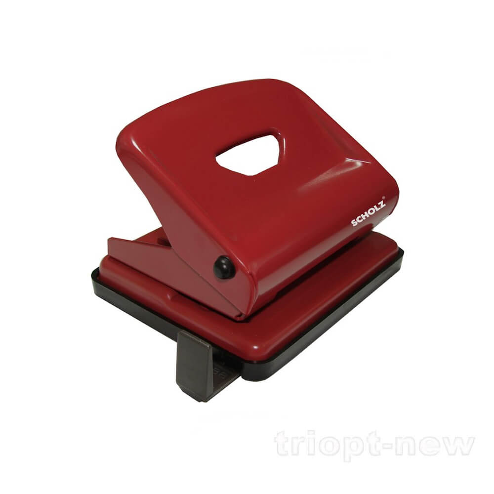 Дирокол метал. з линійкою, кол. в асс. 8см.25 арк.4318 SOZ