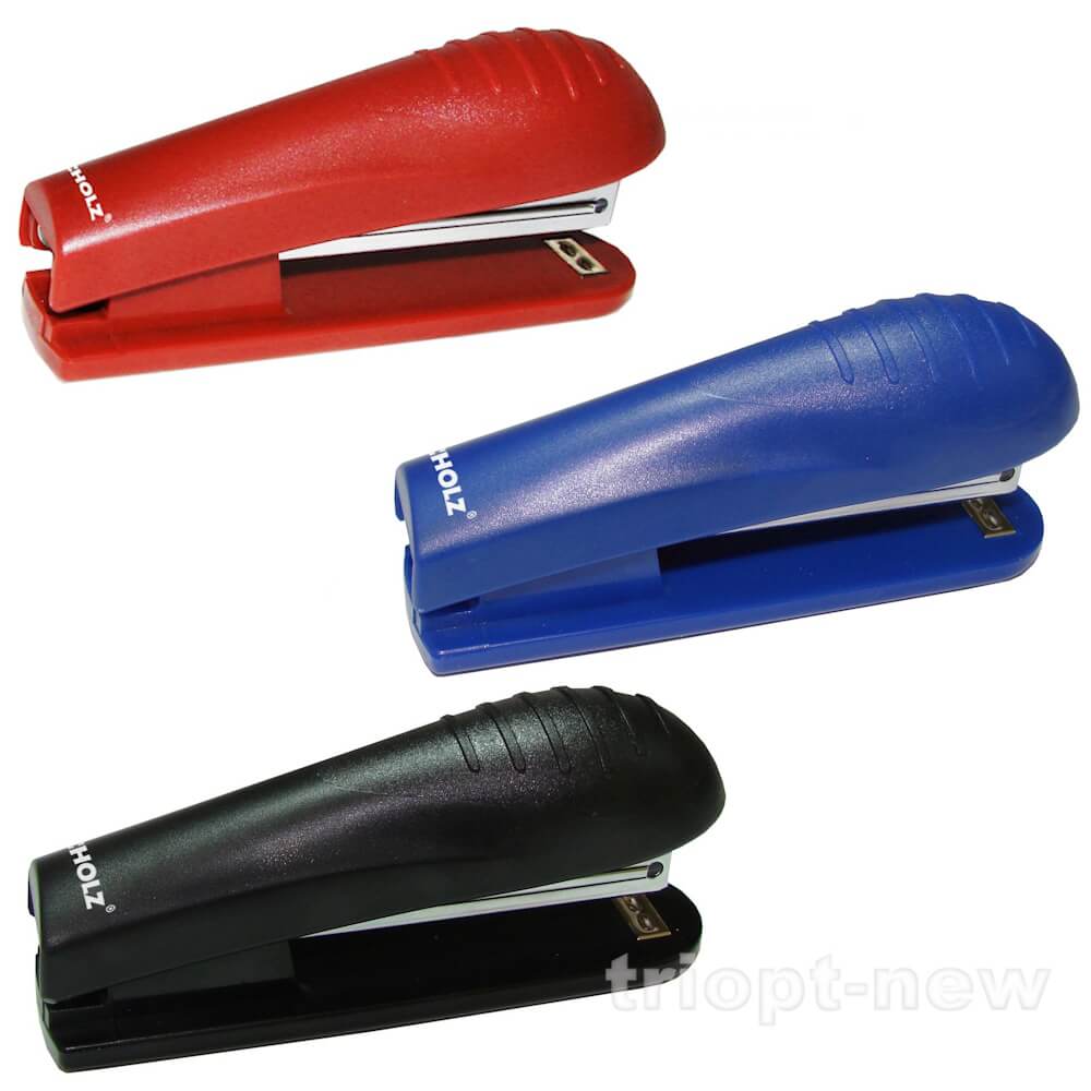 Степлер пластик., 15арк, 10/4, 60мм, кол. в ас., 4034, SOZ