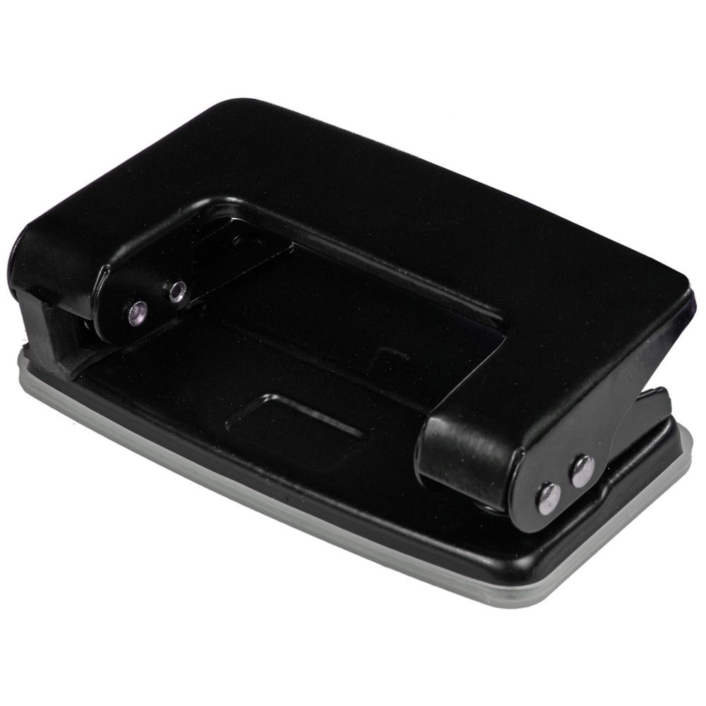 діркопробивач металевий 8 аркушів, чорний