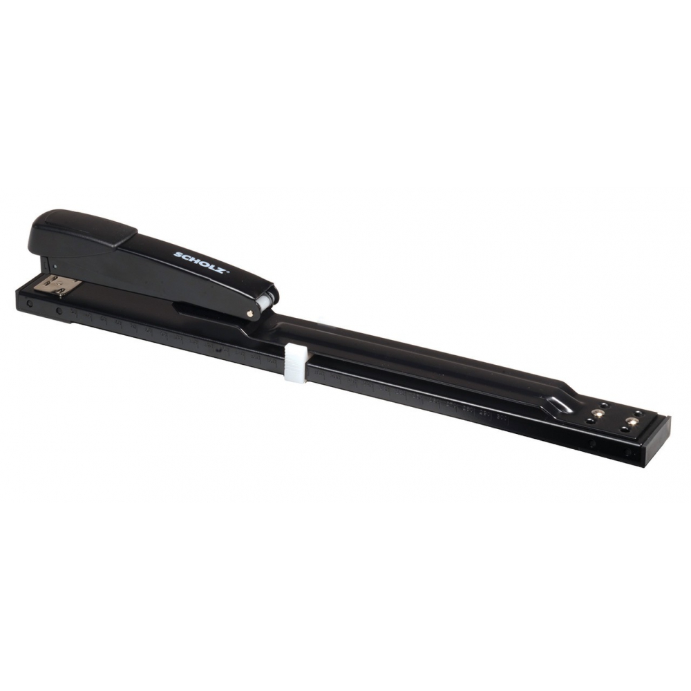 степлер металевий, скоба №24, 25 аркушів, глибина 317мм, чорний