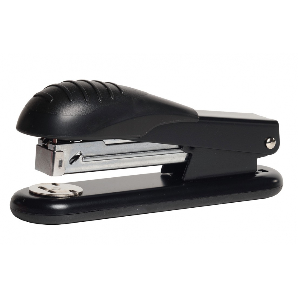 степлер металевий, скоба №24, 30 аркушів, глибина 65мм, чорний