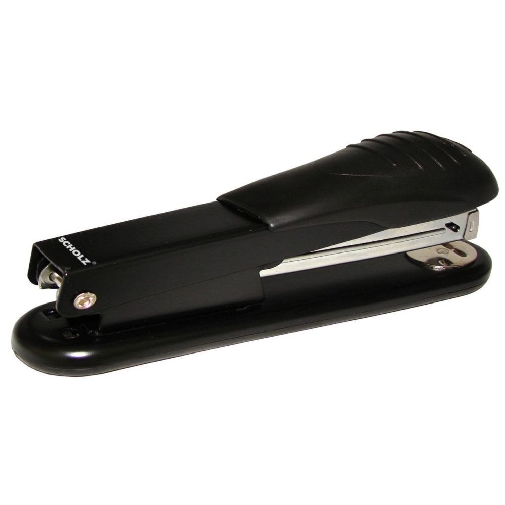 степлер металевий, скоба №24, 30 аркушів, глибина 85мм, чорний