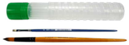 Пенал пласт. розсувний тубус d=40мм L=275-380мм з кришк.  AS-0243, К- 4012м