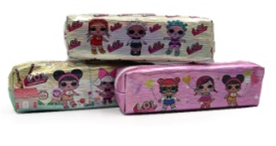 P2148 
Пенал 1 відділення, 19 * 6 * 4 см, PVC, mix, 1шт / етикетка