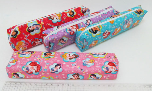 SFS1404 Пенал ткан. 1відд, 21x6x3 см, з порол, mix