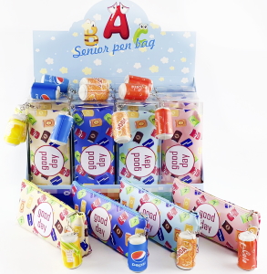 Пенал-косметич.уп.PVC зі сквішем 