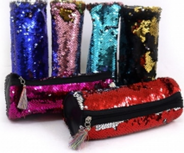 YT0099 Пенал тубус з пайєтками 