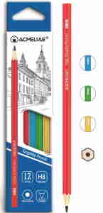 43513 Олівець ч/гр шестикутний HB 