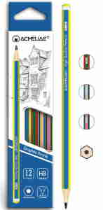 43512 Олівець ч / гр шестигранний HB 