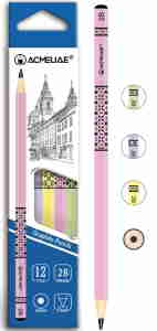 43518 Олівець ч / гр круглий 2B 