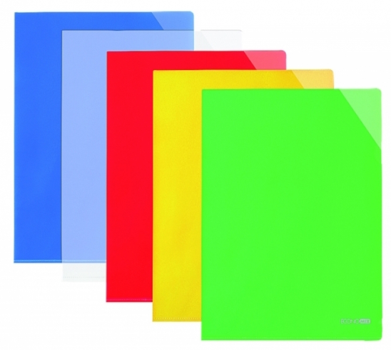 Папка-куточок з фіксацією А4 Economix, 180 мкм, фактура 