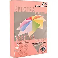 Кольоровий папір SPECTRA COLOR 100 вркушів А4 80 г/м, Rose 140-OPI74, світло-рожевий