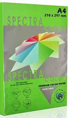 Кольоровий папір SPECTRA COLOR 100 аркушів А4 80 г/м, Parrot 230-MA42, зелений