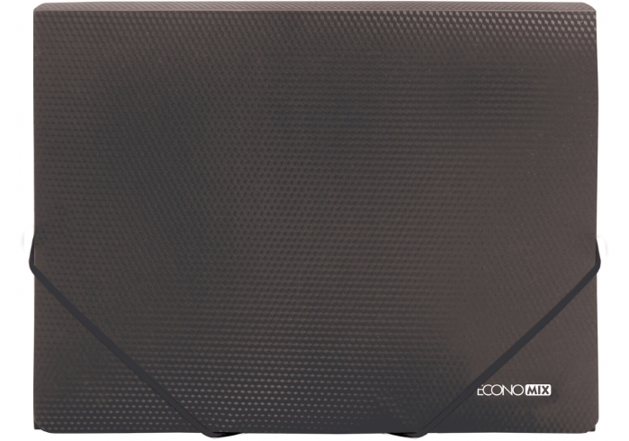 Папка пластикова А4 на гумках Economix, фактура 