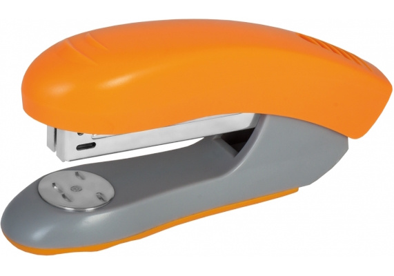 Зшивач №24/6, 26/6 Economix, до 30 арк., пласт. корпус, помаранчевий, E40286-06