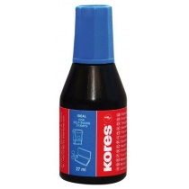 Фарба штемпельна KORES, 28 мл, синя, K71308
