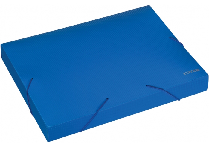 Папка-бокс пластикова А4 на гумках Economix, 40 мм, фактура 