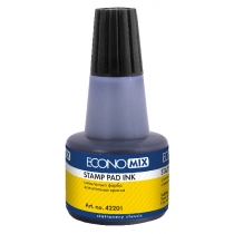 Фарба штемпельна Economix, 30 мл, чорна, E42201-01