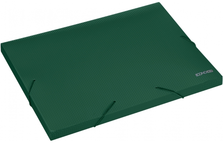 Папка-бокс пластикова А4 на гумках Economix, 20 мм, фактура 