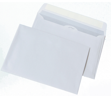 Конверт С5 (162х229мм) білий СКЛ з вн. друком (термоупаковка), КУВЕРТ, 3445_50