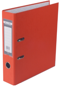 Реєстратор LUX одност. JOBMAX А4, 70/75 мм (внутр./зовн.) PP, помаранчевий, збірний, BM.3011-11c