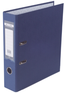 Реєстратор LUX одност. JOBMAX А4, 70/75 мм (внутр./зовн.) PP, синій, збірний, BM.3011-02c