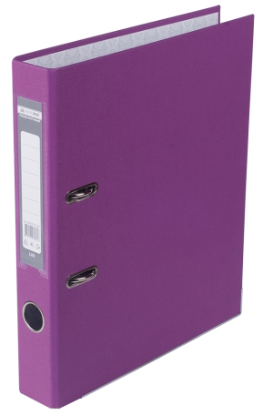 Реєстратор LUX одност. JOBMAX А4, 50/55 мм (внутр./зовн.)  PP, бузковий, збірний, BM.3012-26c