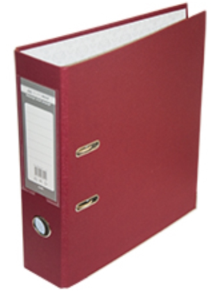 Реєстратор LUX одност. JOBMAX А4, 50/55 мм (внутр./зовн.) PP, бордовий, збірний, BM.3012-13c