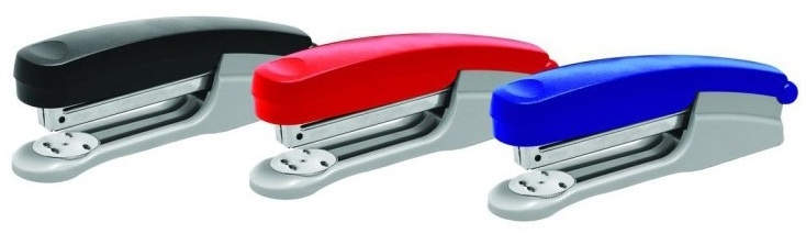 Степлер 24/6, 20аркушів 65 мм, кол. в ас-ті, 4-309, 4OFFICE