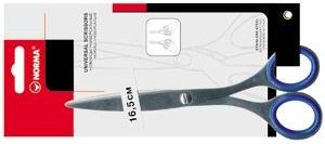 Ножицi 16.5см.цiльн.4238.NORMA