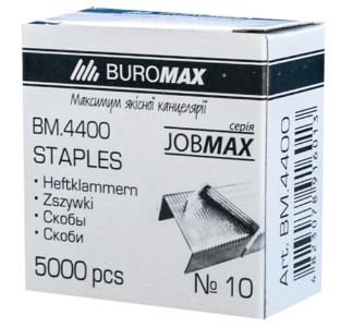 Скоби №10, 5000 шт., JOBMAX, BM.4400