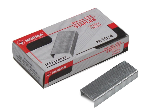 Скоби ст.10,1000шт,4722.NORMA