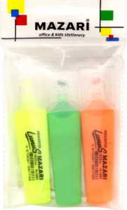 Набір текстомакерів LUMUS, 3кол., ST 4582(226А)