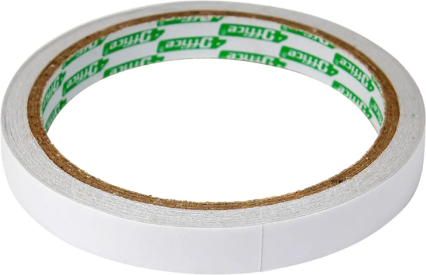 Клейка стрiчка 2х сторонн., 12мм*20м, 4-383, 4Office