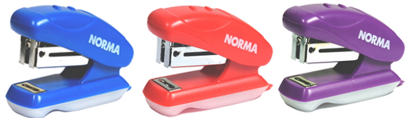 Степлер, 24/6, 18 мм, міні, 16арк, з дестепл., 4052, NORMA