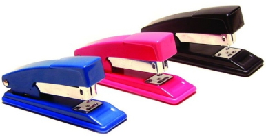 Степлер метал., 24/6, 20л, кольор. в ас-ті, 4-306, 4OFFICE