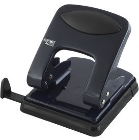 Діркопробивач металевий, (до 40арк.), синій	,BM.4032-02