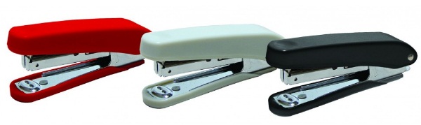 Степлер №10, 10аркушів, 50 мм, з дестеплером, кол. в ас-ті, 4-305, 4OFFICE