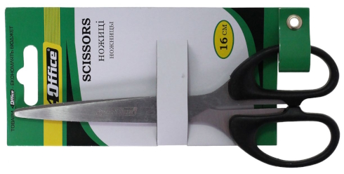 Ножиці  15,5см, универс., 4-363, 4OFFICE