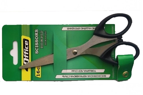 Ножиці, 16см, універс., 4-440, 4OFFICE