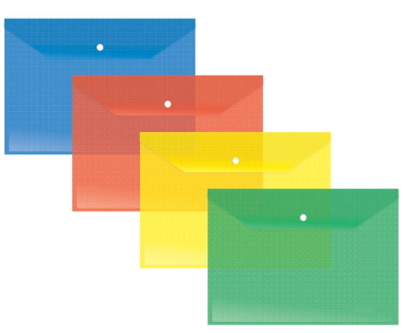 Папка прозора.А5 на кнопцi,.4-205.4OFFIC 