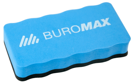 Губка магнітна для сухої очистки маркерної дошки з магнітом, асорті BM.0074-99