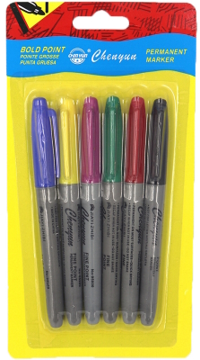 95000-6 (DSCN7520-6) Набір маркерів малих 6кол