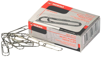 Скрiпка пряма .28мм/100шт.4733.NORMA,