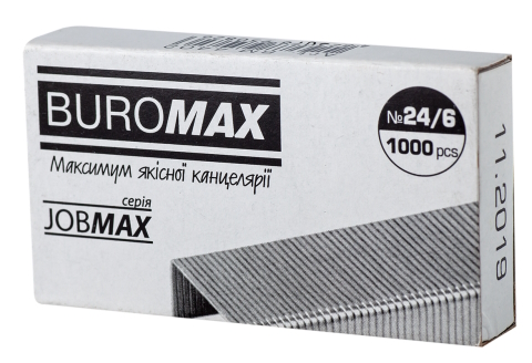 Скоби №24/6, 1000 шт.BUROMAX 4402