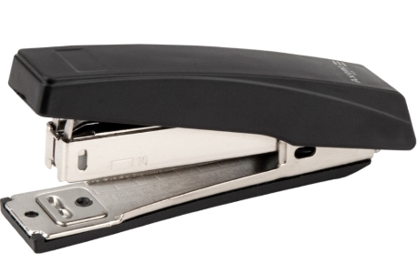 Степлер пласт., №10/5, 10 арк., чорний D4219-01 AXENT