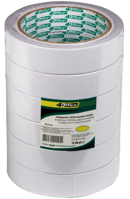Клейка стрiчка  2х сторонн., 24мм*10м, 4-386, 4Office