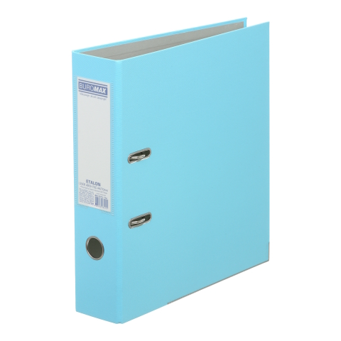Реєстратор одност. ETALON А4, 70/75 мм (внутр./зовн.), збірний, блакитний, BM.3015-14c