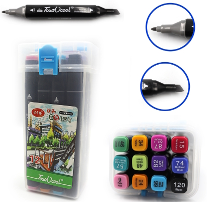 DSCN0229-12 Набір скетч маркерів 