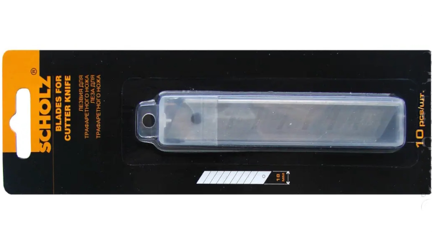 Леза д/траф.ножа 18 мм,4508,SOZ